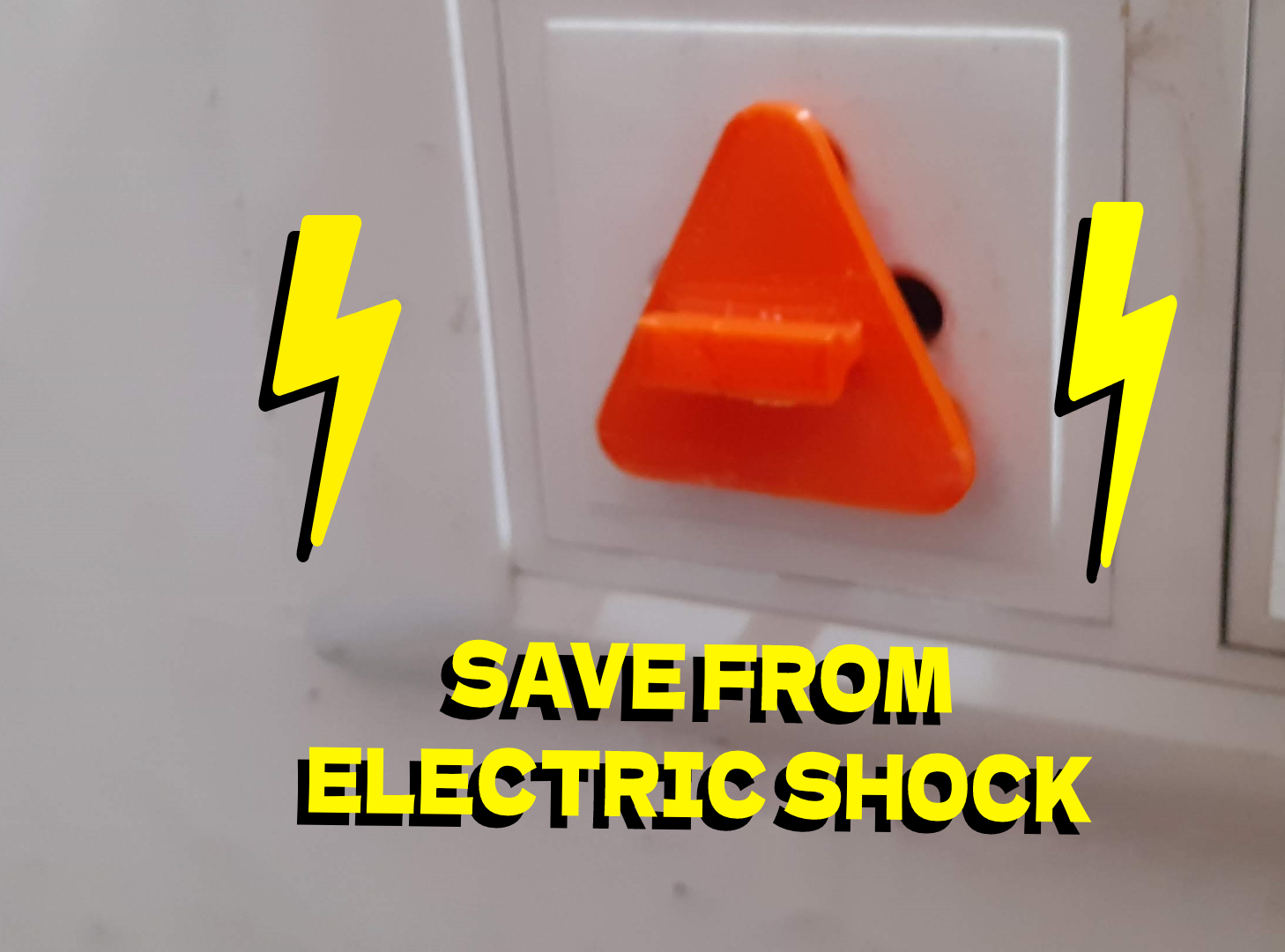 ELECRIC WALL SOCKET COVER 3 Steps Instructables