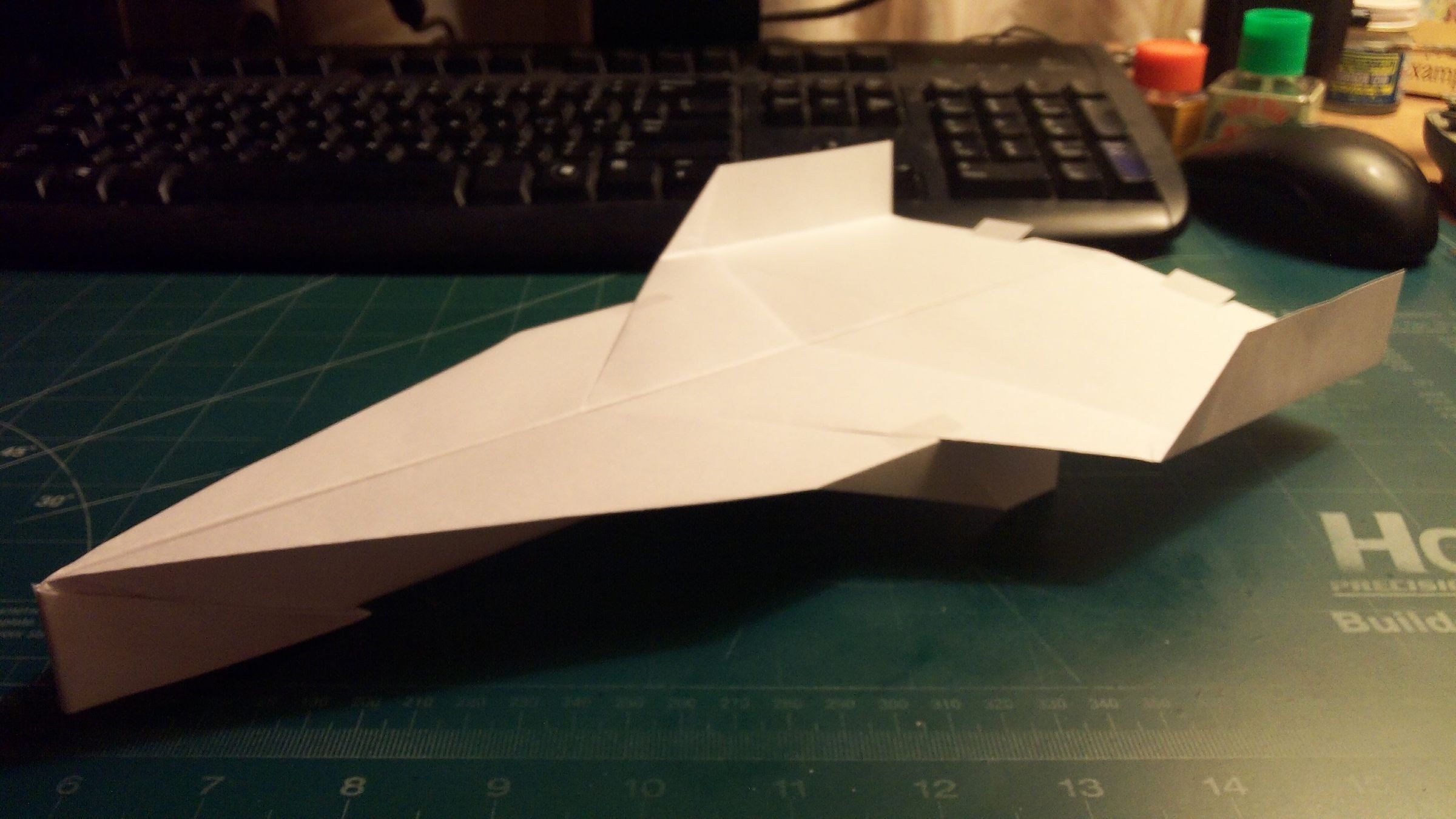 How to Make the Stratowarrior Paper Airplane