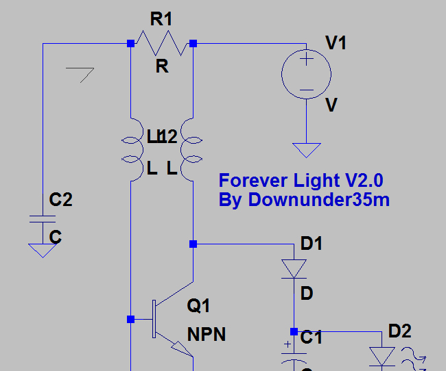 The Forever Light - a Better Joule Thief to Recycle Your Old Batteries