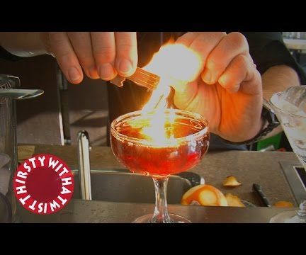 Kevin Brauch's Delicious Summer Cocktail (Learn an Easy Fire Trick As Well!)