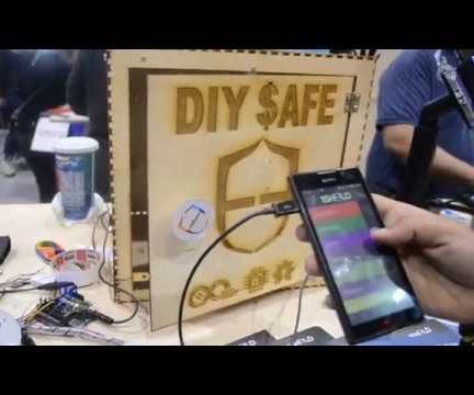 DIY Safe Using Pattern Lock Shield