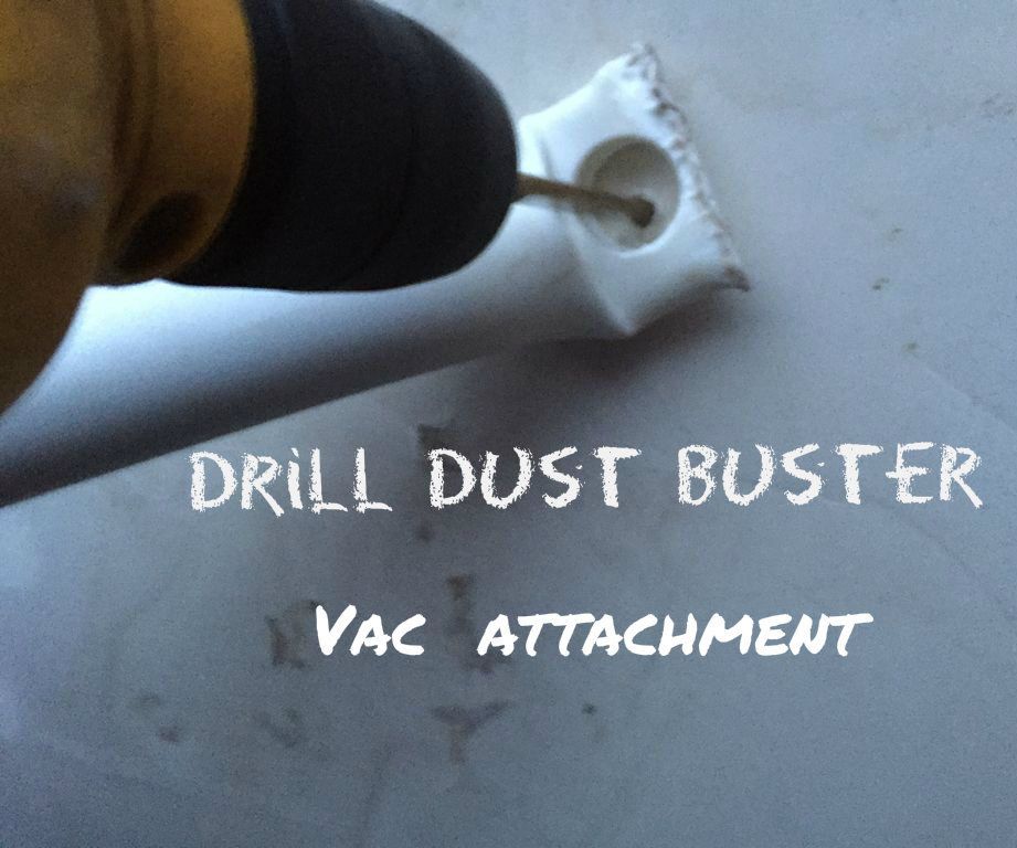 Drill Dust Buster Vac Attachment