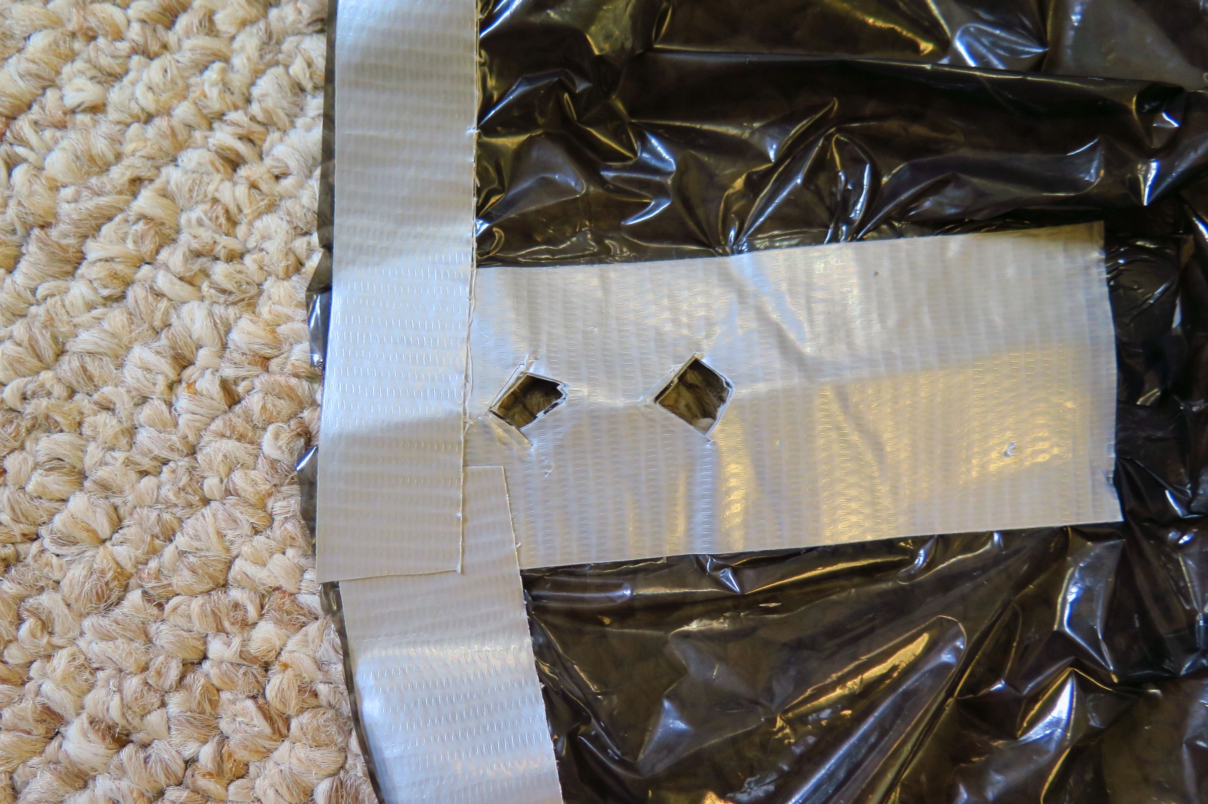 Trash Bag Parachute 7 Steps Instructables