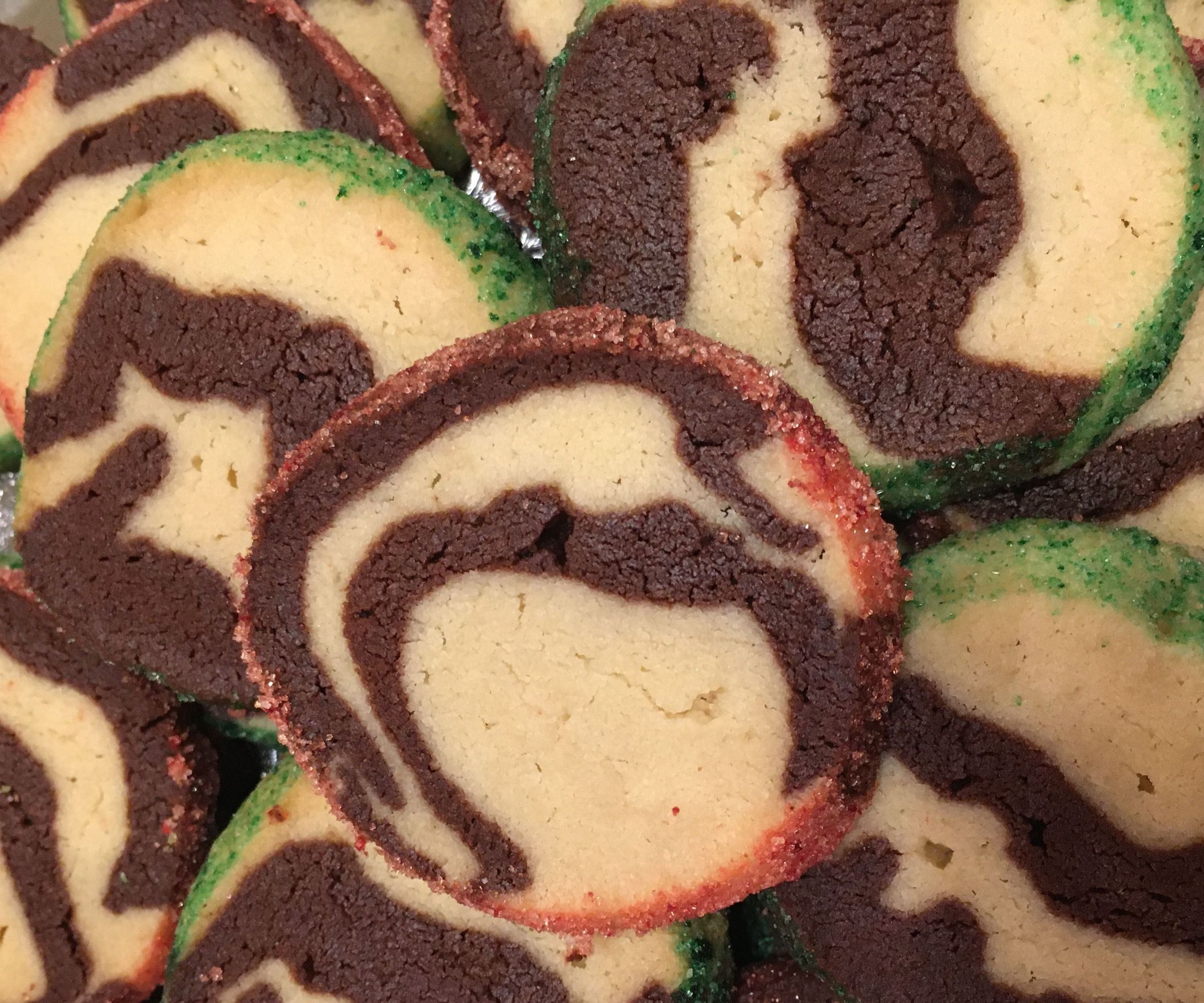 Zebra-Striped Cookies