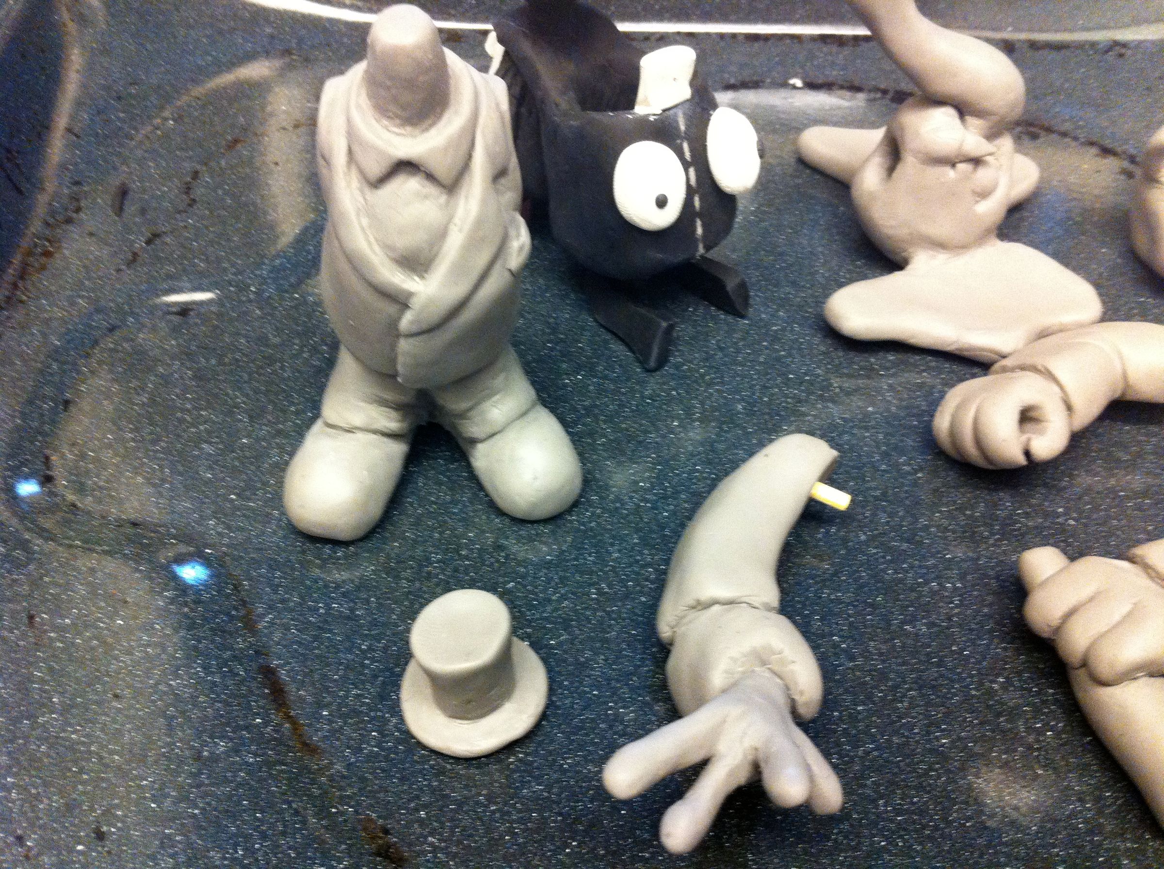 Occupy 1% Inspired Action Figures With Interchangeable Arms, Heads and Accessories