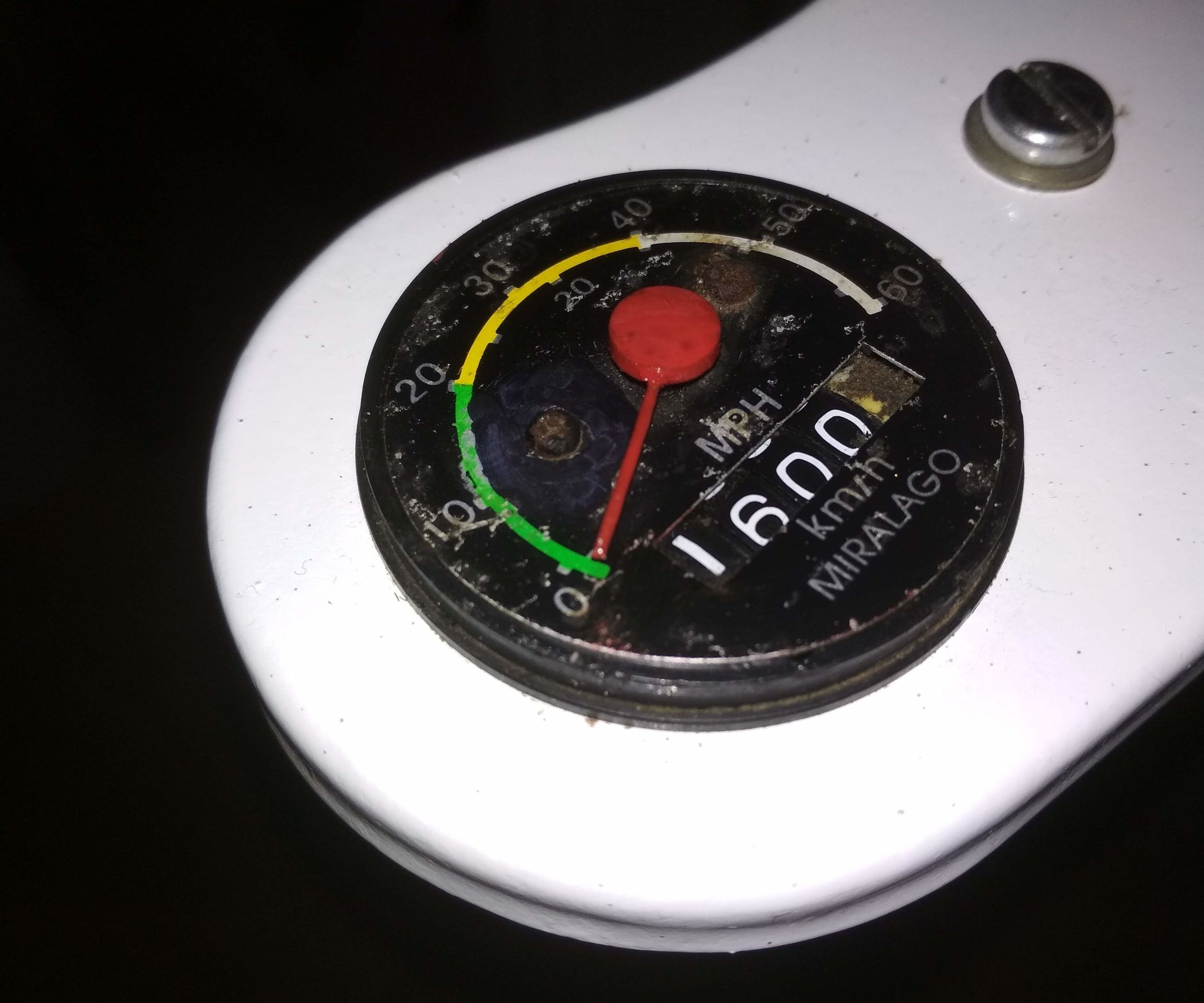 Repair Old Speedometer Broken Cover