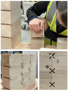 Making the Cross Dovetail Pieces