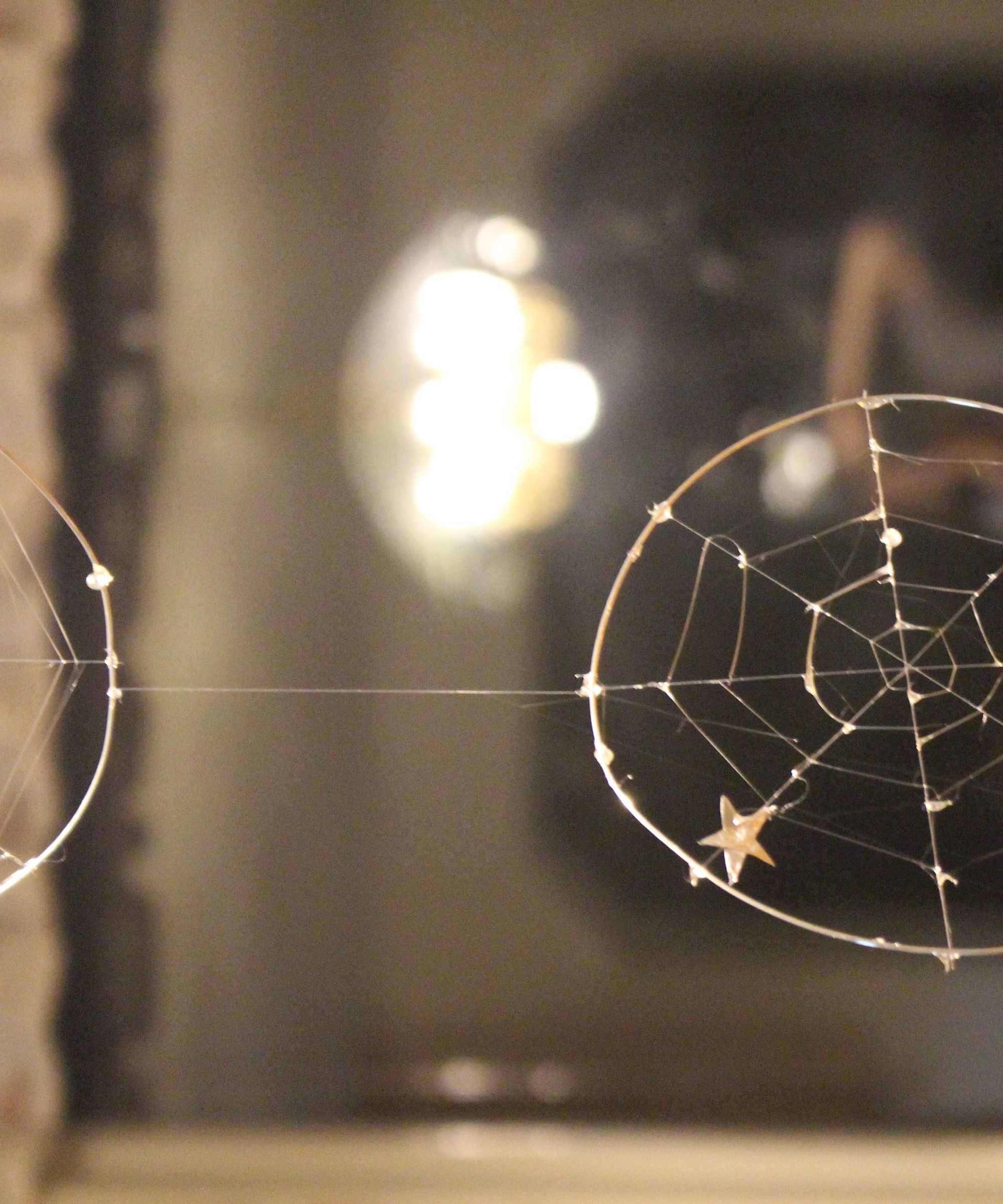 Almost-Real Spiderweb Mobile