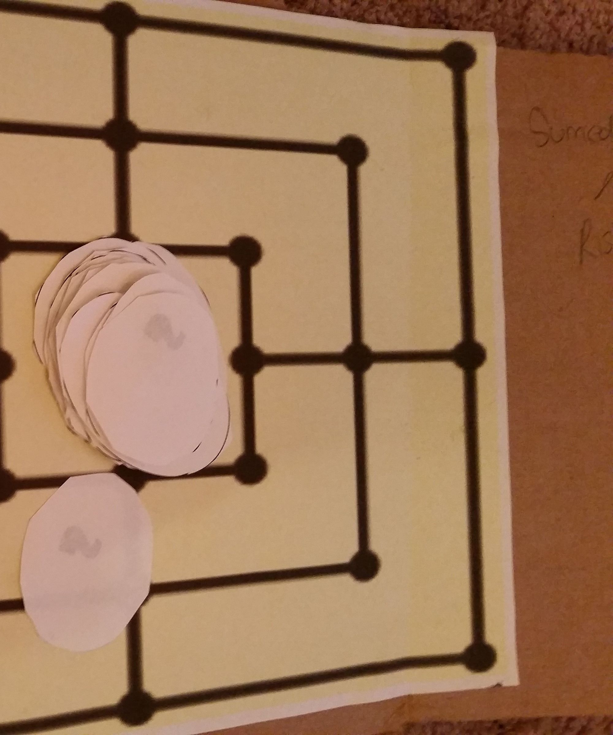 9 Men's Morris- Greek and Colonial Game