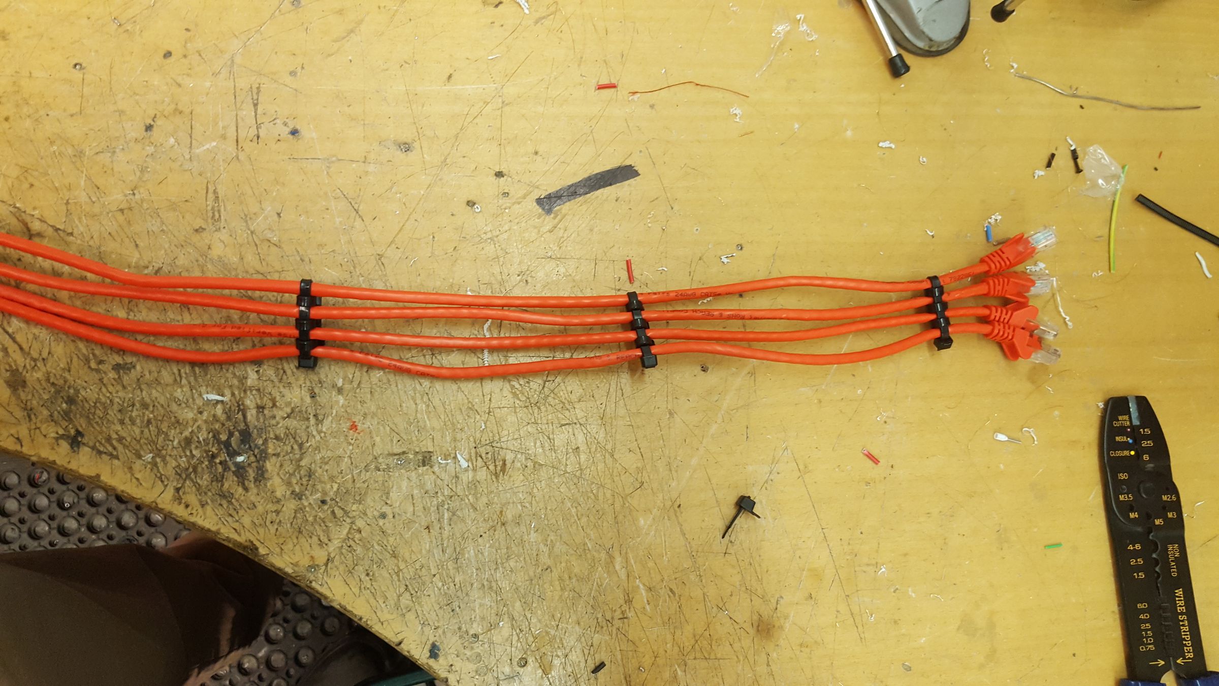 how to use zip ties for cable management