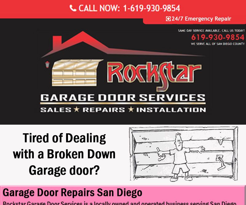 Rockstar Garage Door Services Infoghraphics