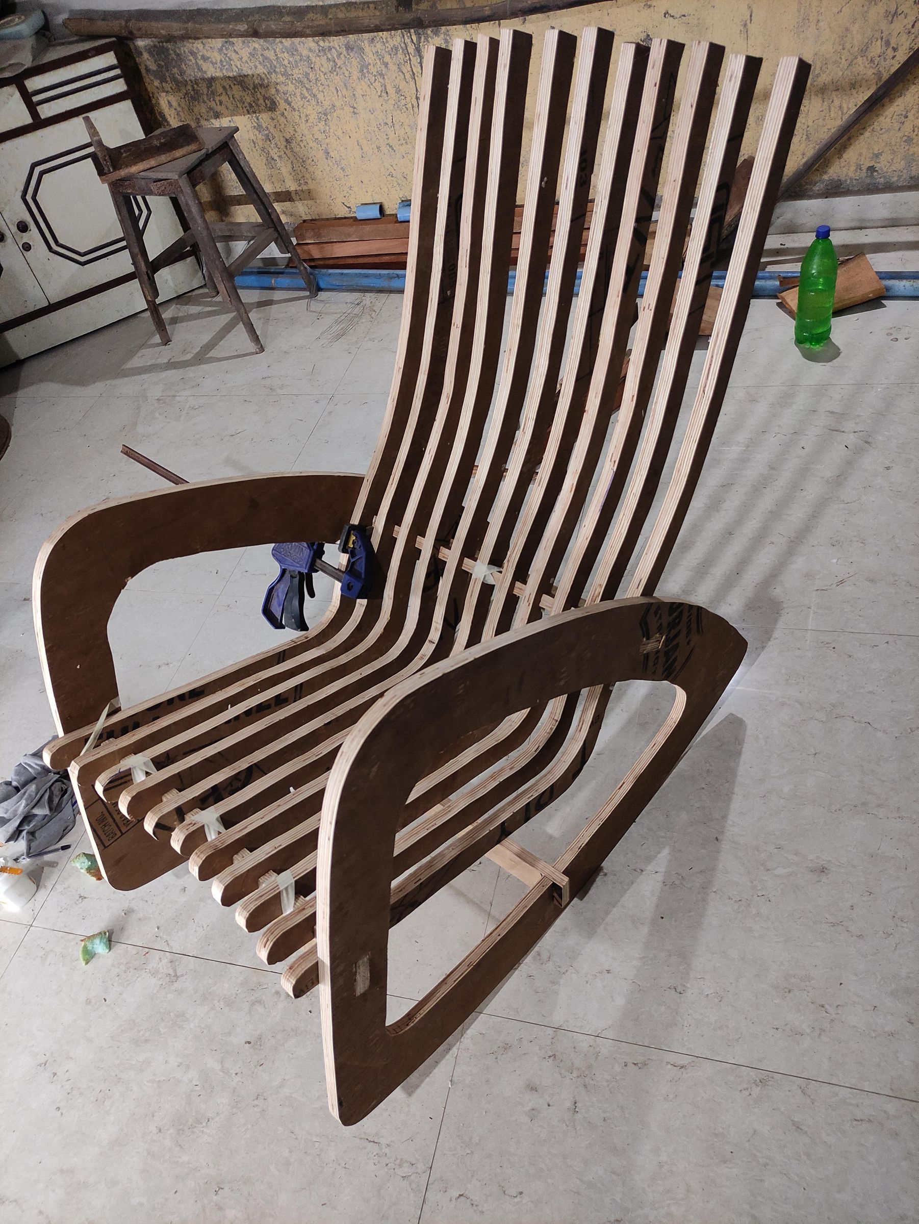 Plywood Rocking Chair Under 30 11 Steps (with Pictures) Instructables