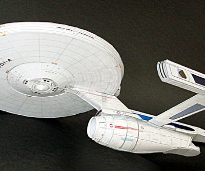 Make your own startrek enterprise