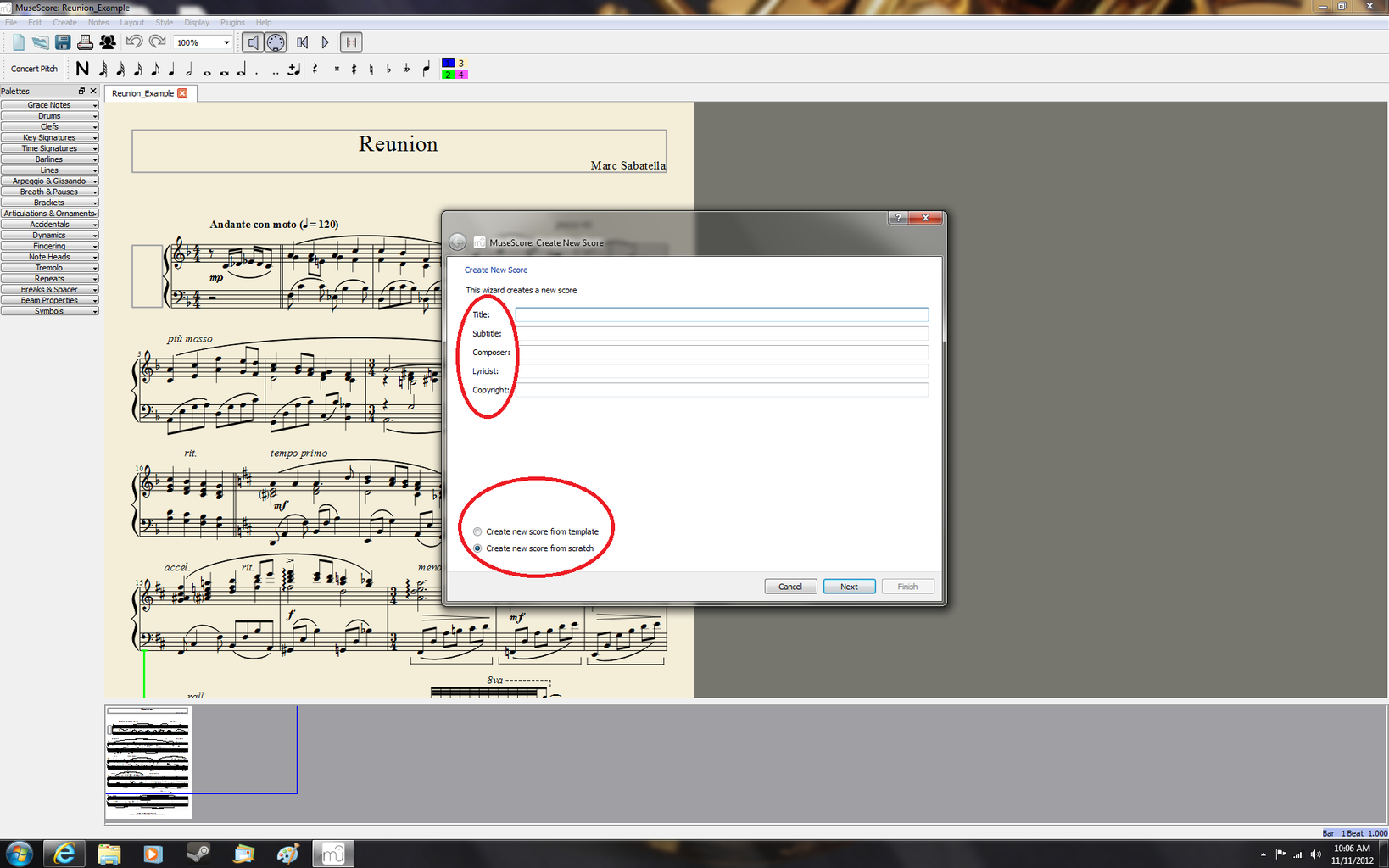 Musescore 1 2 Tutorial 1 Creating A Score 9 Steps Instructables Musescore 1 2 Tutorial 1 Creating A Score 9 Steps Instructables