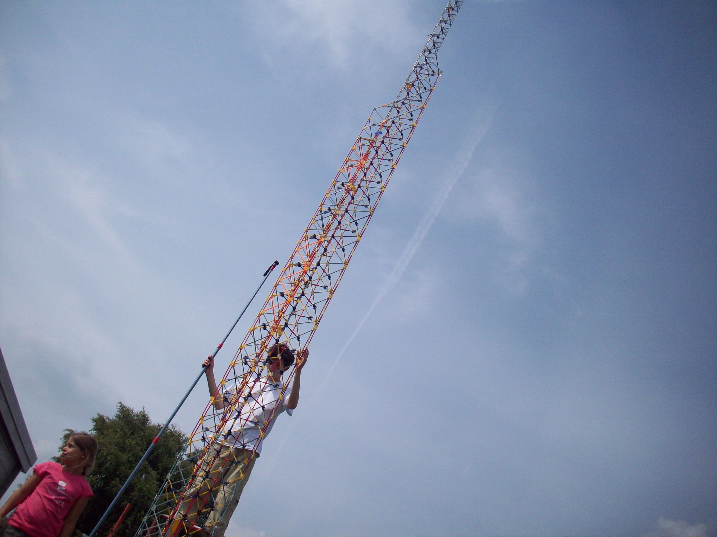 K'nex Triangle Tower