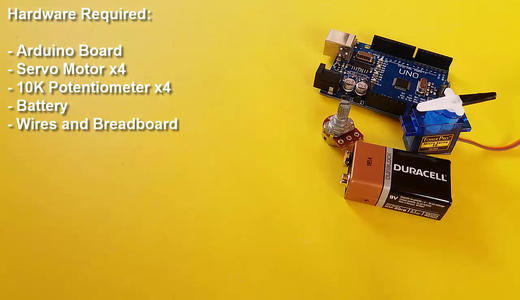 Arduino - Multiple Servo Control With a Potentiometer : 3 Steps (with ...