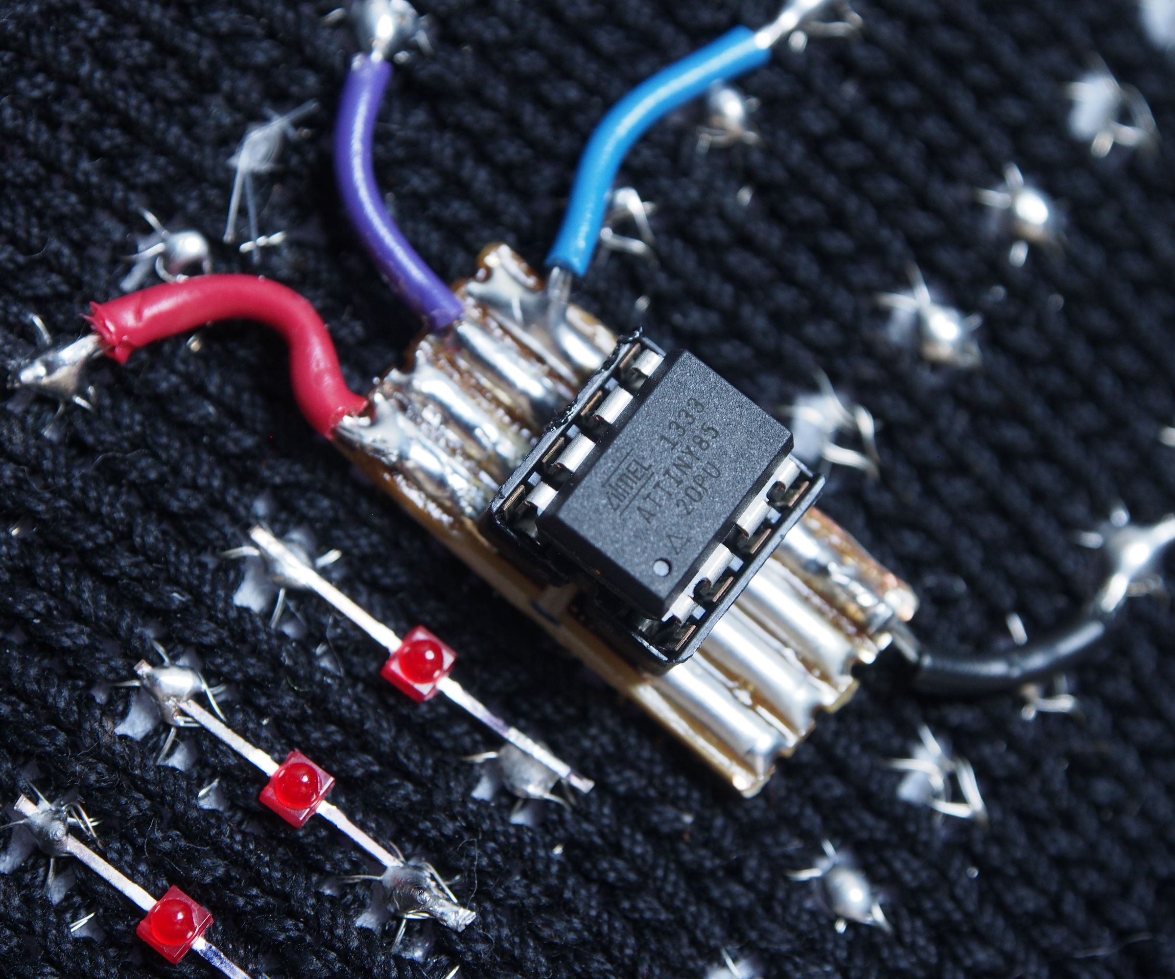 Make Your Own E-Textile Arduino Board