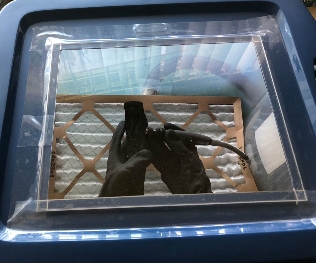 DIY Indoor Sanding Box