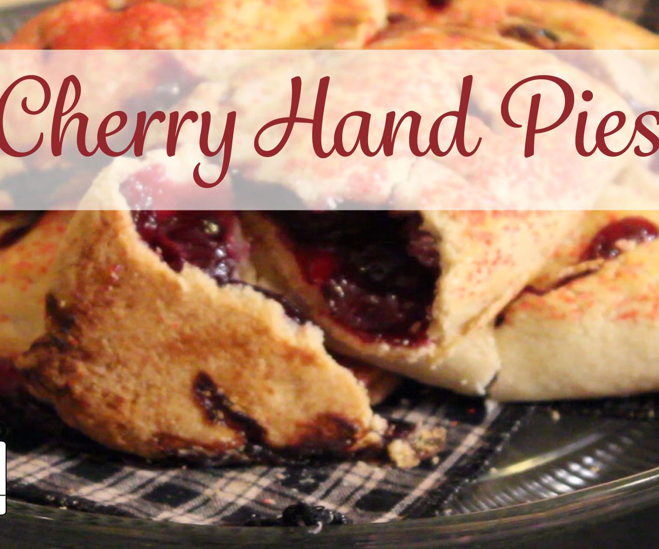 Easy Cherry Hand Pies