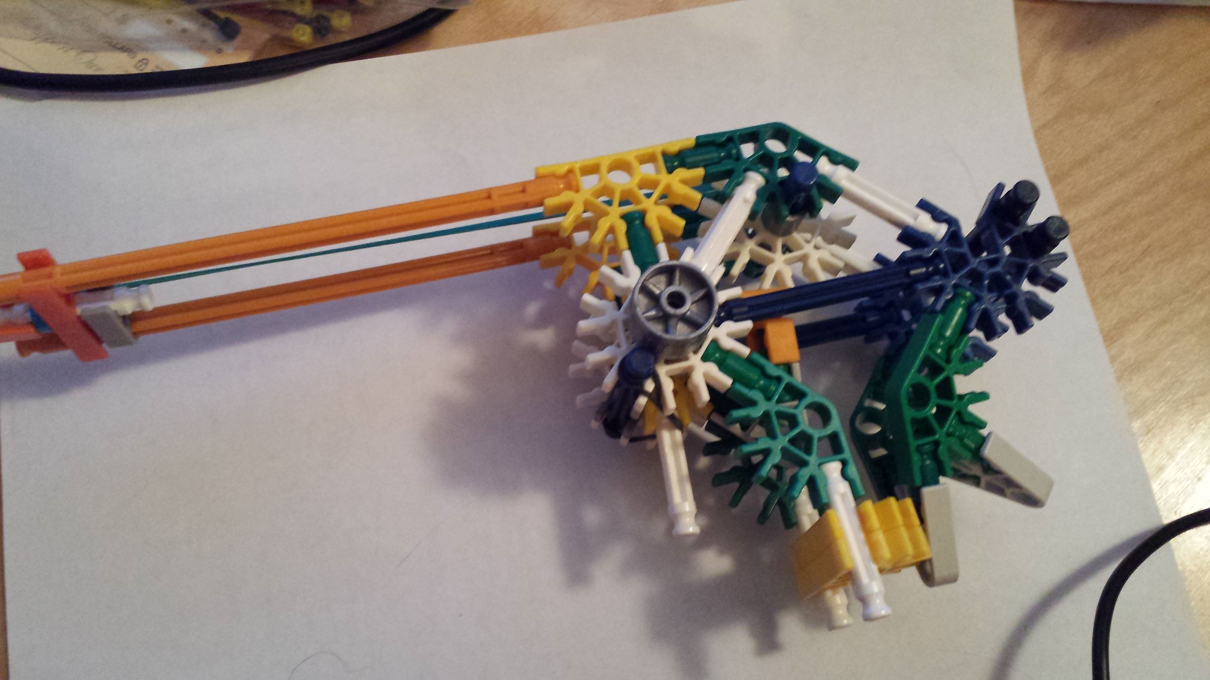 K'nex Elastic Band Gun