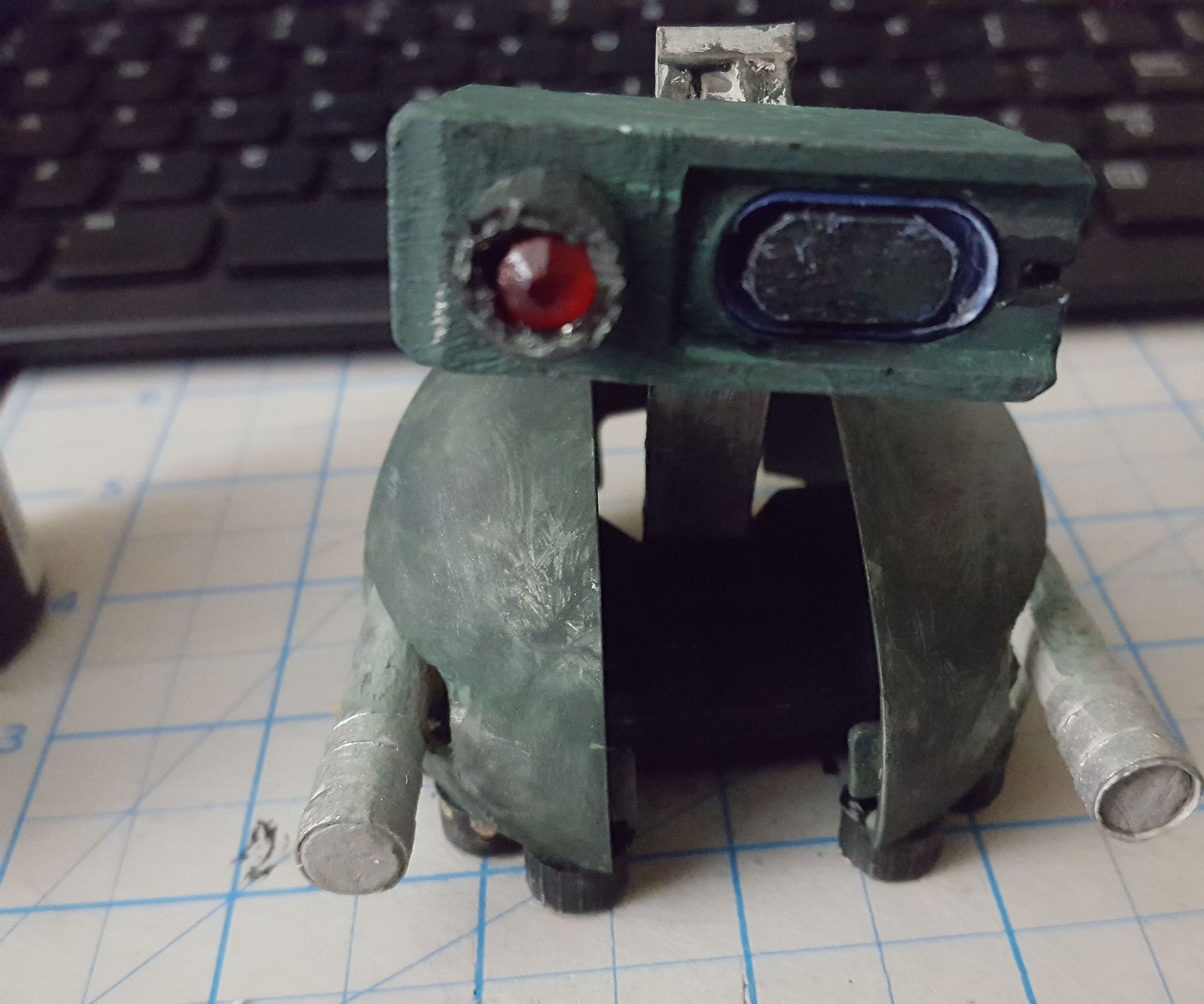 SCRAP-065-001 --  a Robot Kit-Bashed Out of Junk