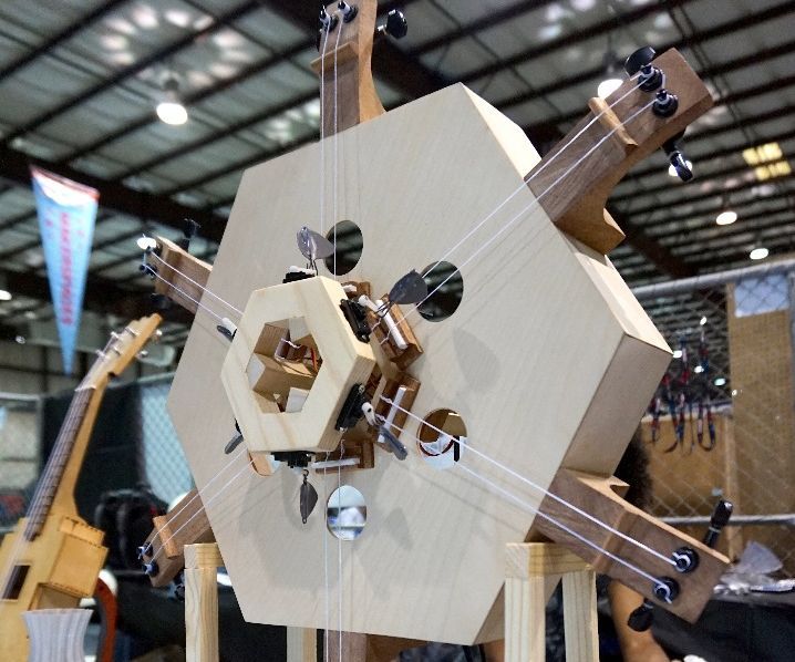 The Hexachord, an Arduino-Controlled Musical Instrument