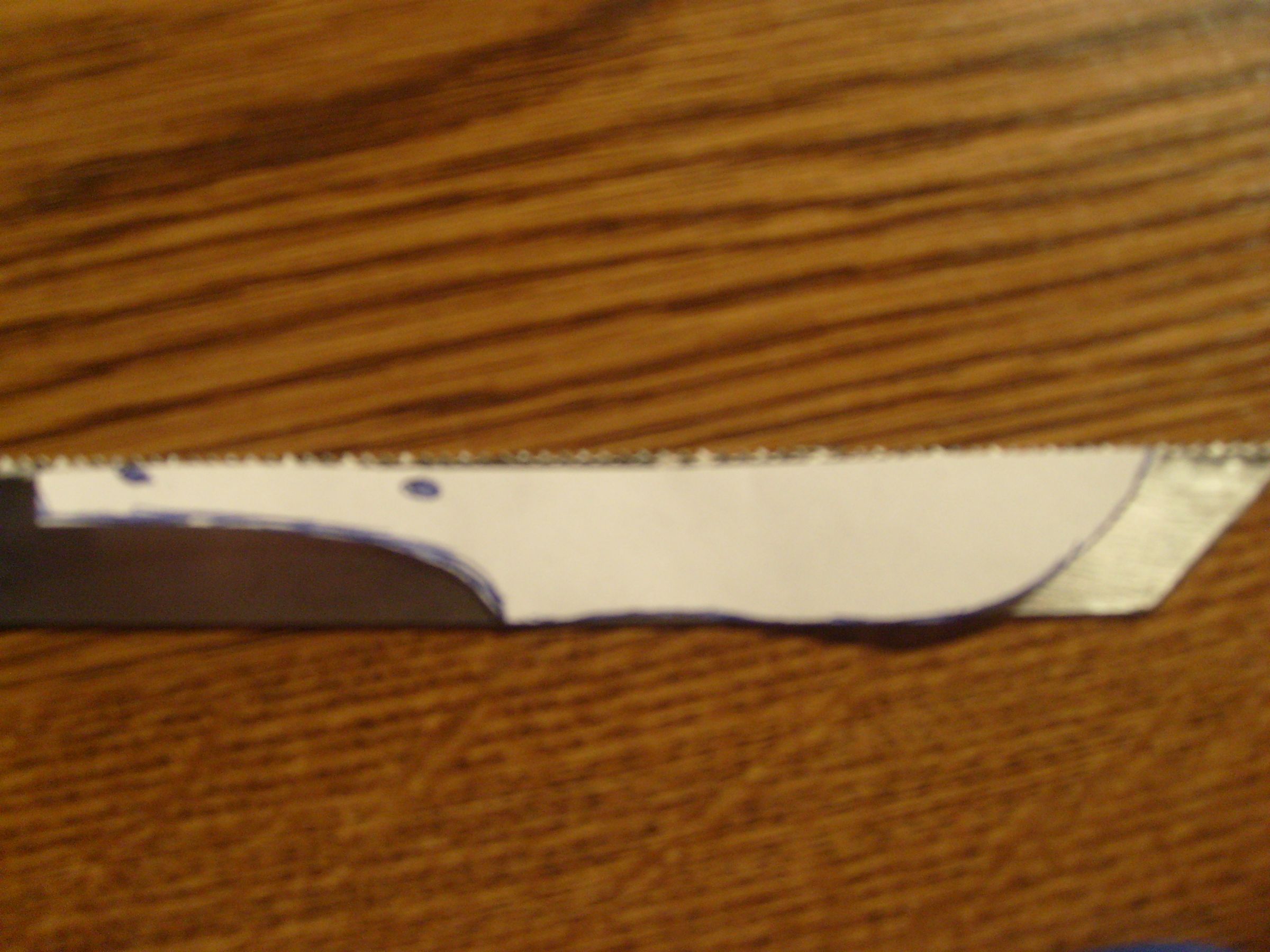 Sawzall Blade Knife Blade 6 Steps Instructables