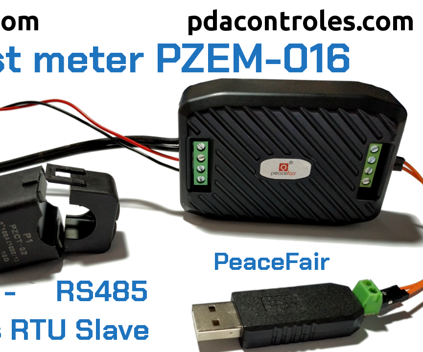 Initial Review Meter PZEM-016 Modbus RTU RS485 by PeaceFair