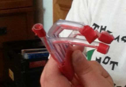 Animatronic Hand Out of Drinking Straws