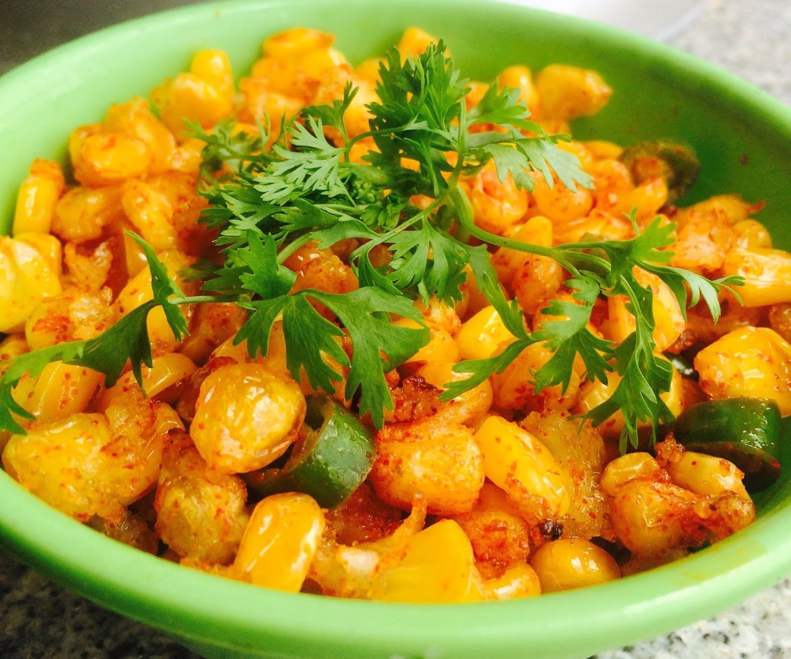 Crispy Corn Chat