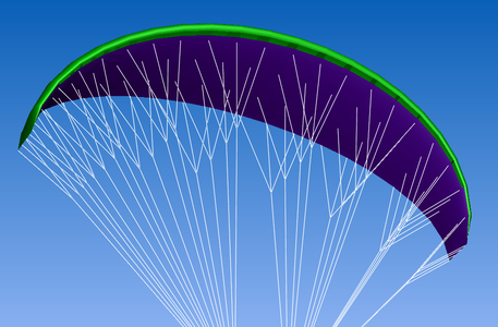 Sewing a Mini Paraglider