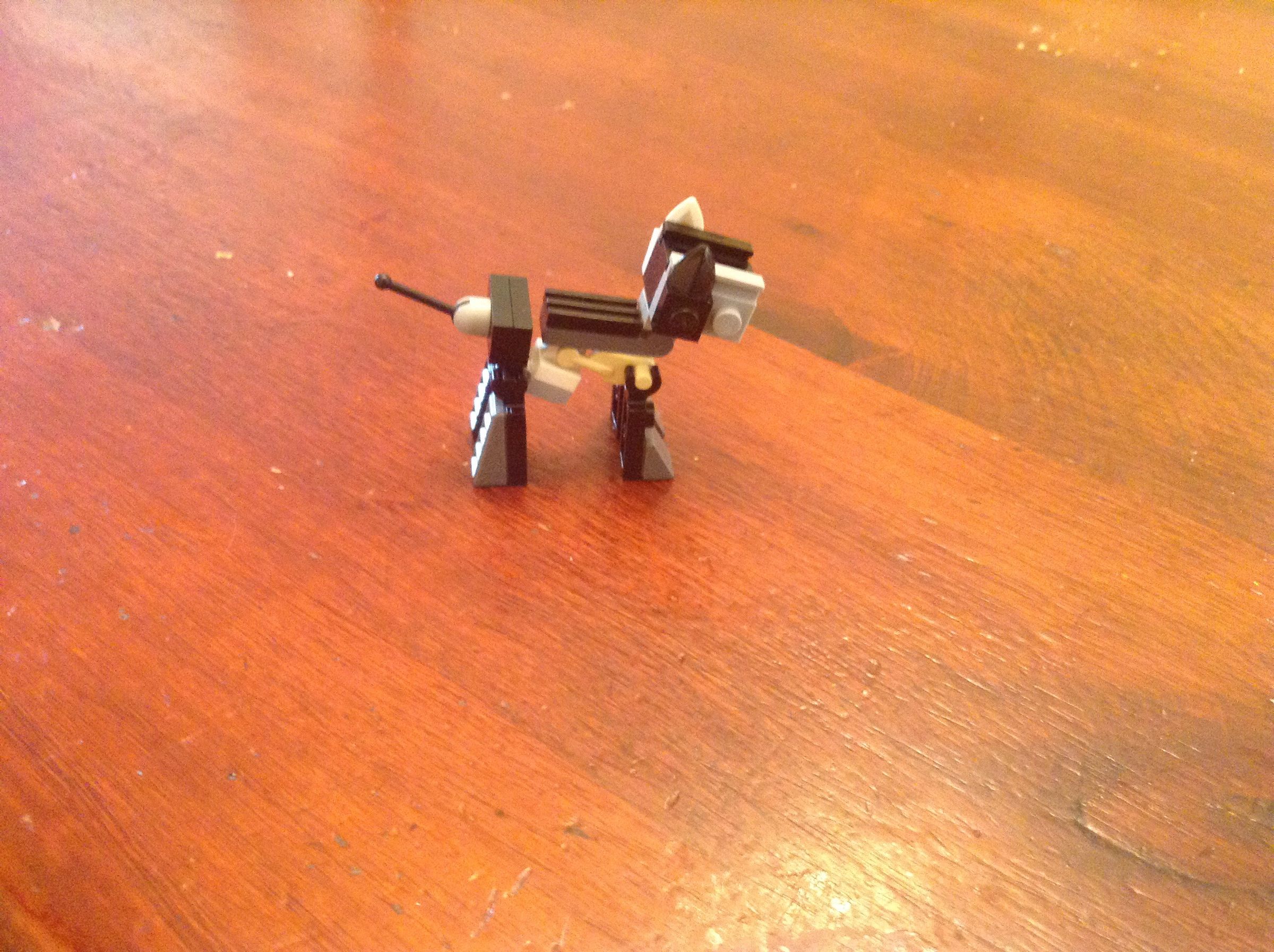 How to Make a LEGO Enhanced,more Detailed Dog