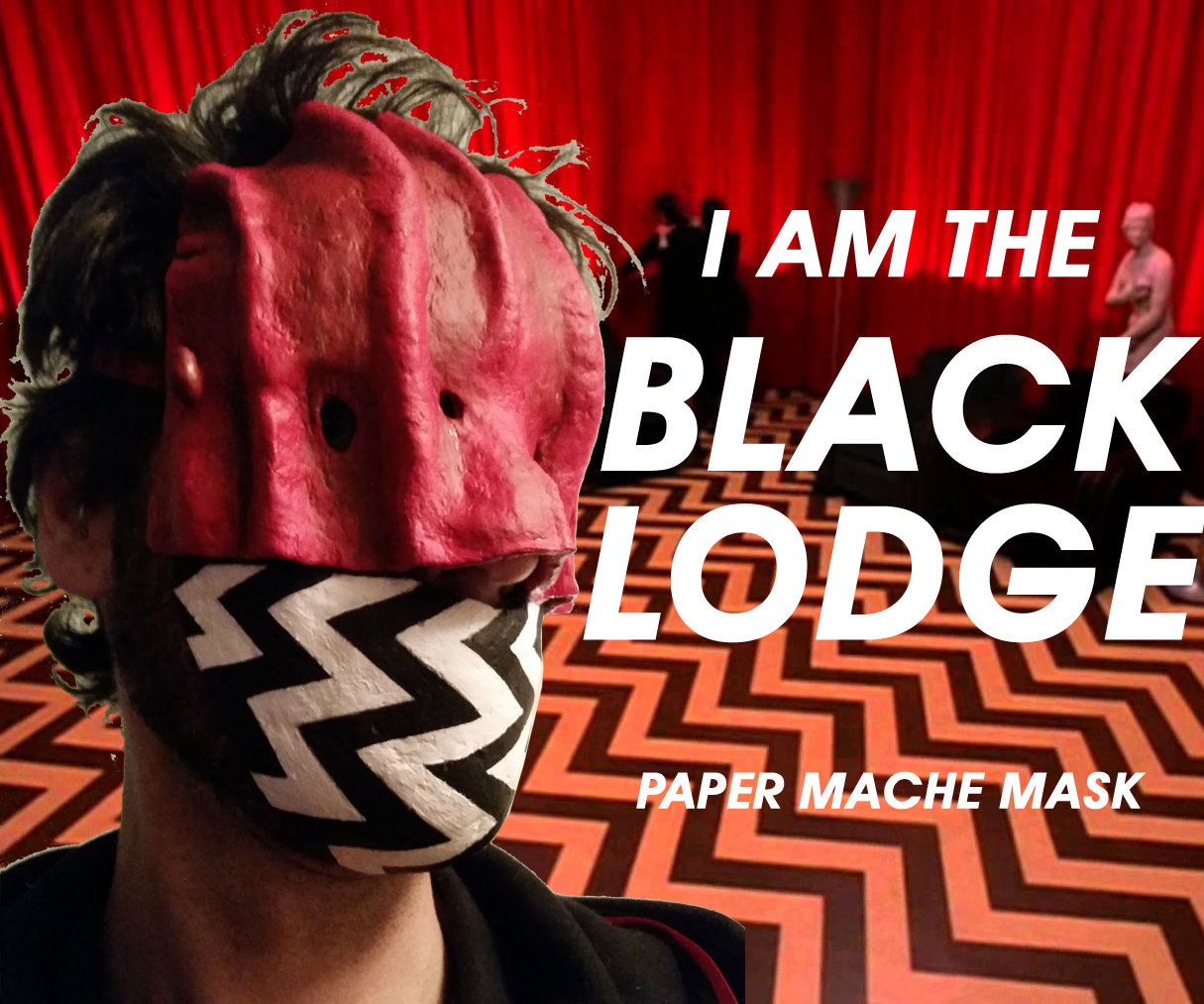 Twin Peaks Black Lodge Mask