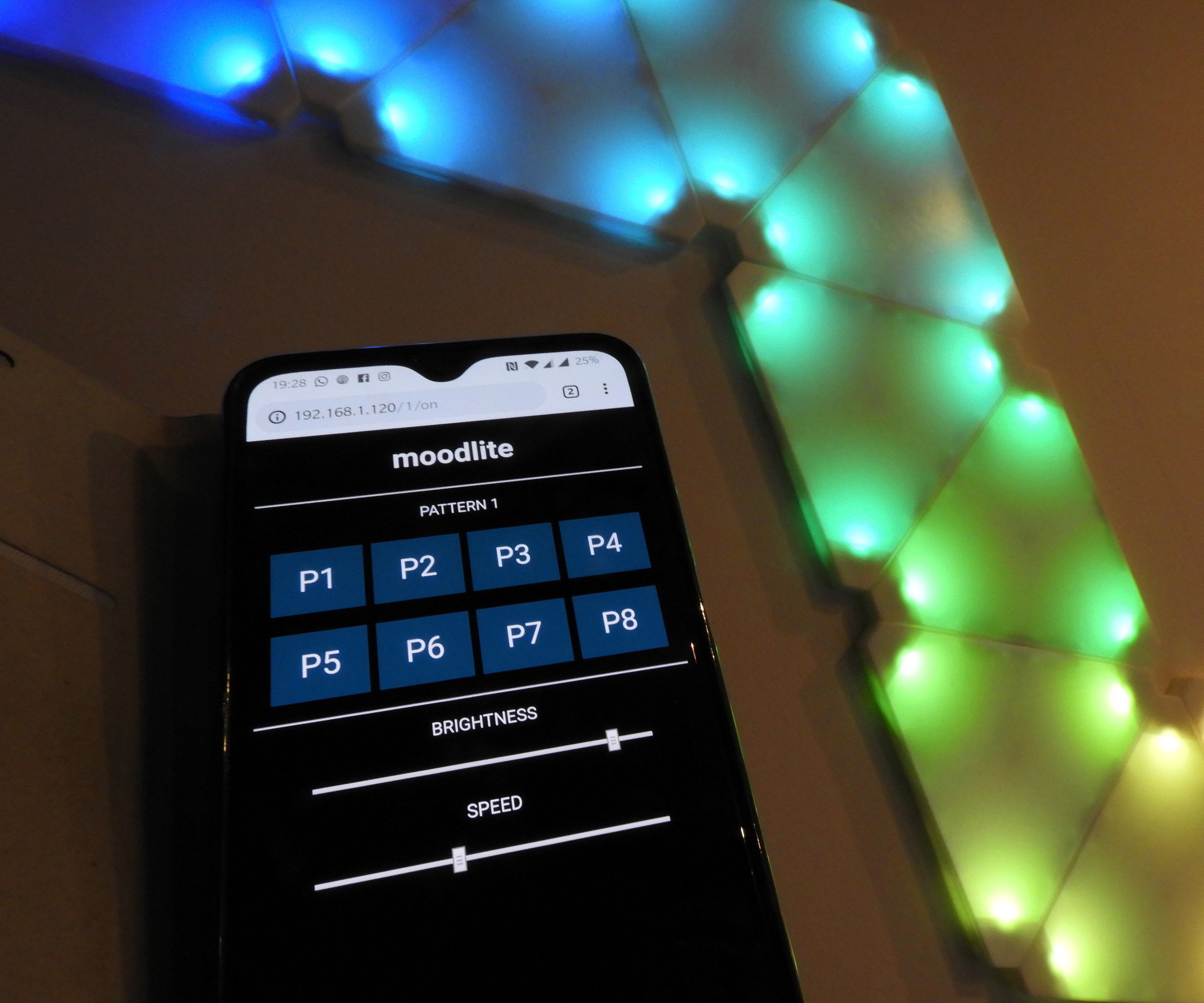 Moodlite.co.uk - Wall Mountable LED Tiles