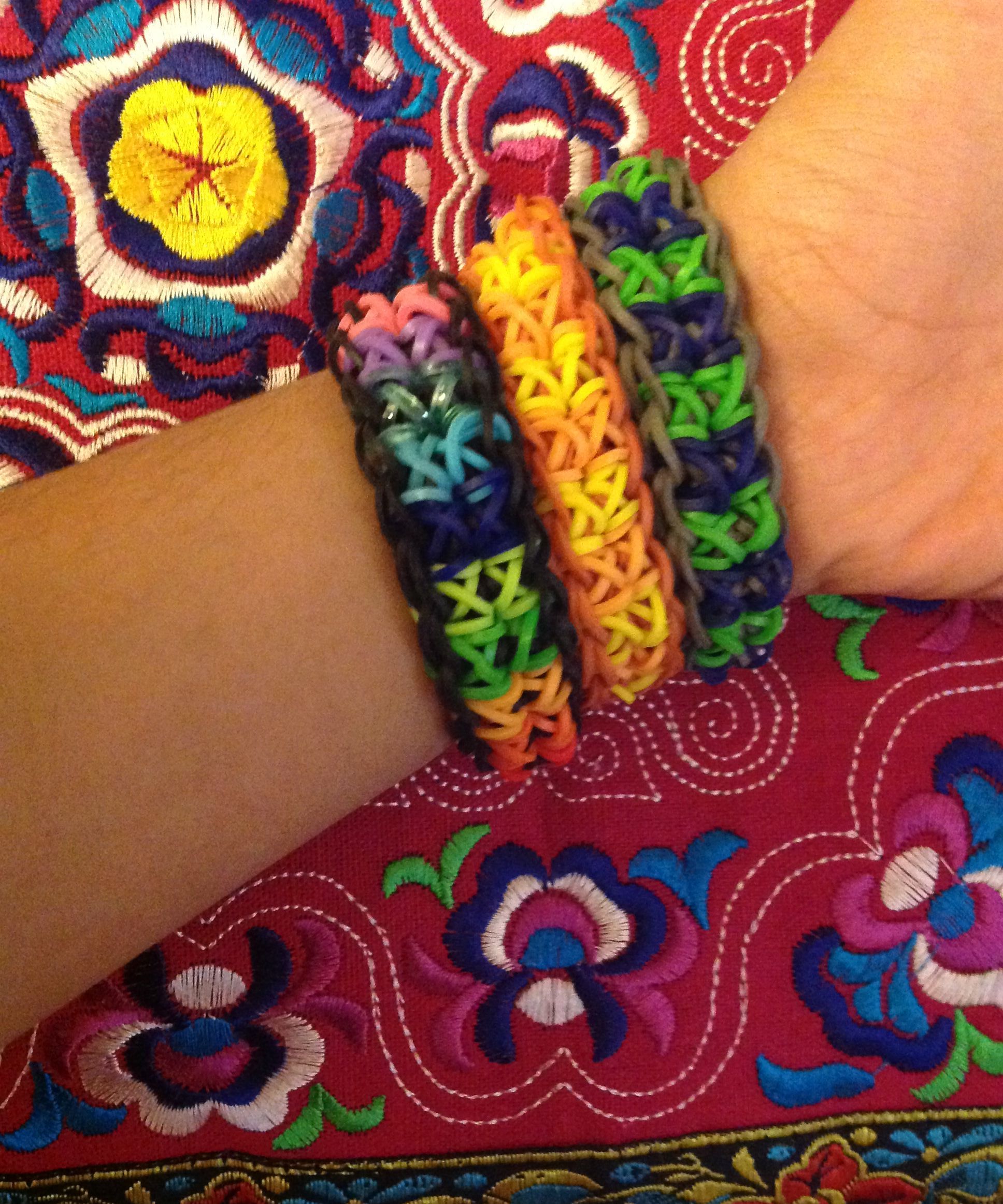 How to Make Rainbow Loom Bracelet Totem Pole