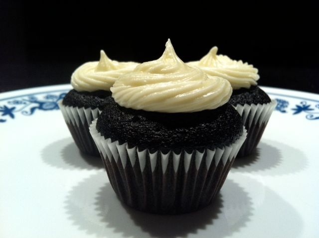 Haymitch Chocolate Whiskey Hunger Games Cupcakes