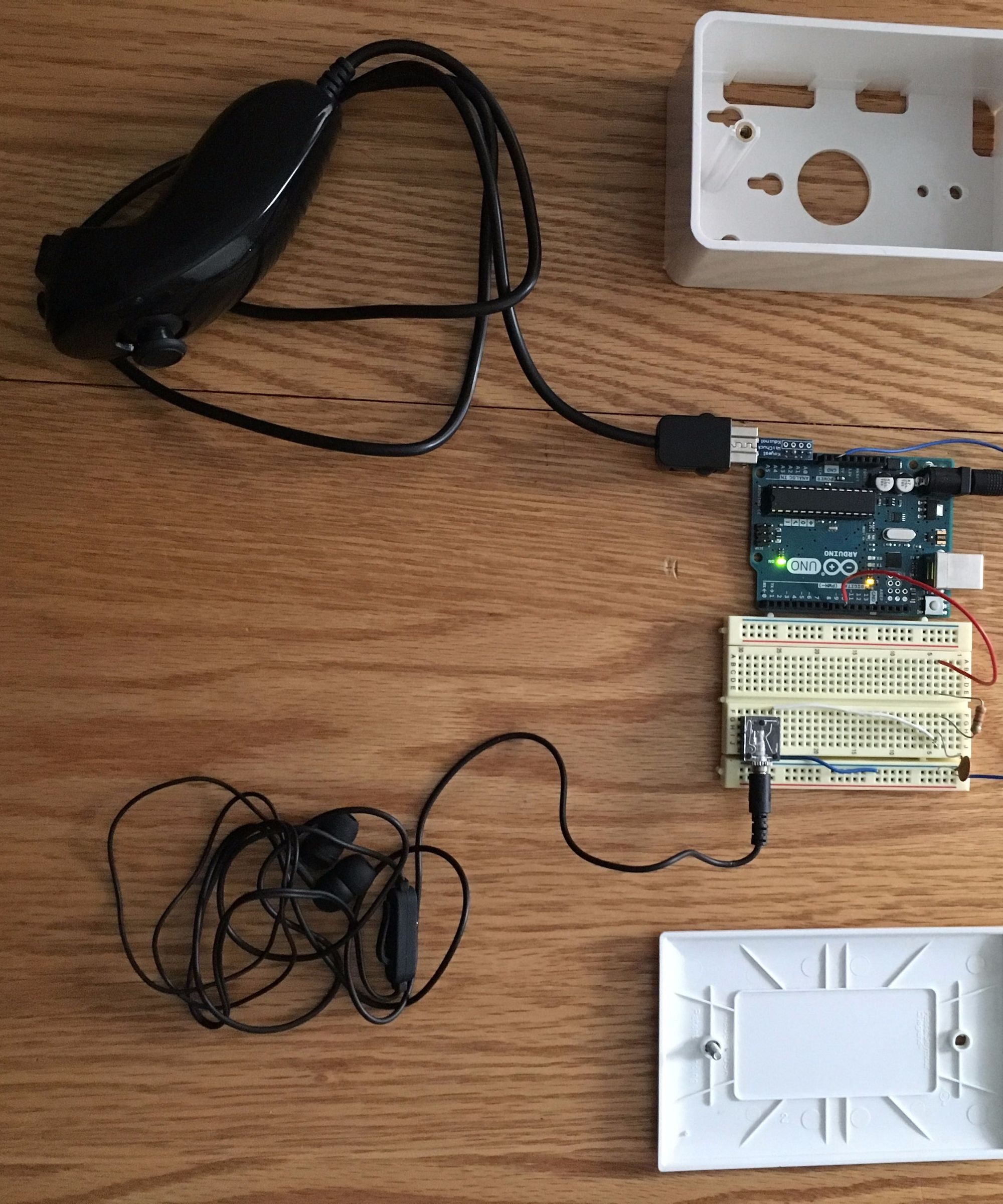 Wii Nunchuck Synthesizer