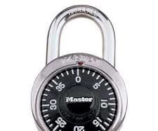 How to Open Master Combination Lock in Which the Combo Is Unknown