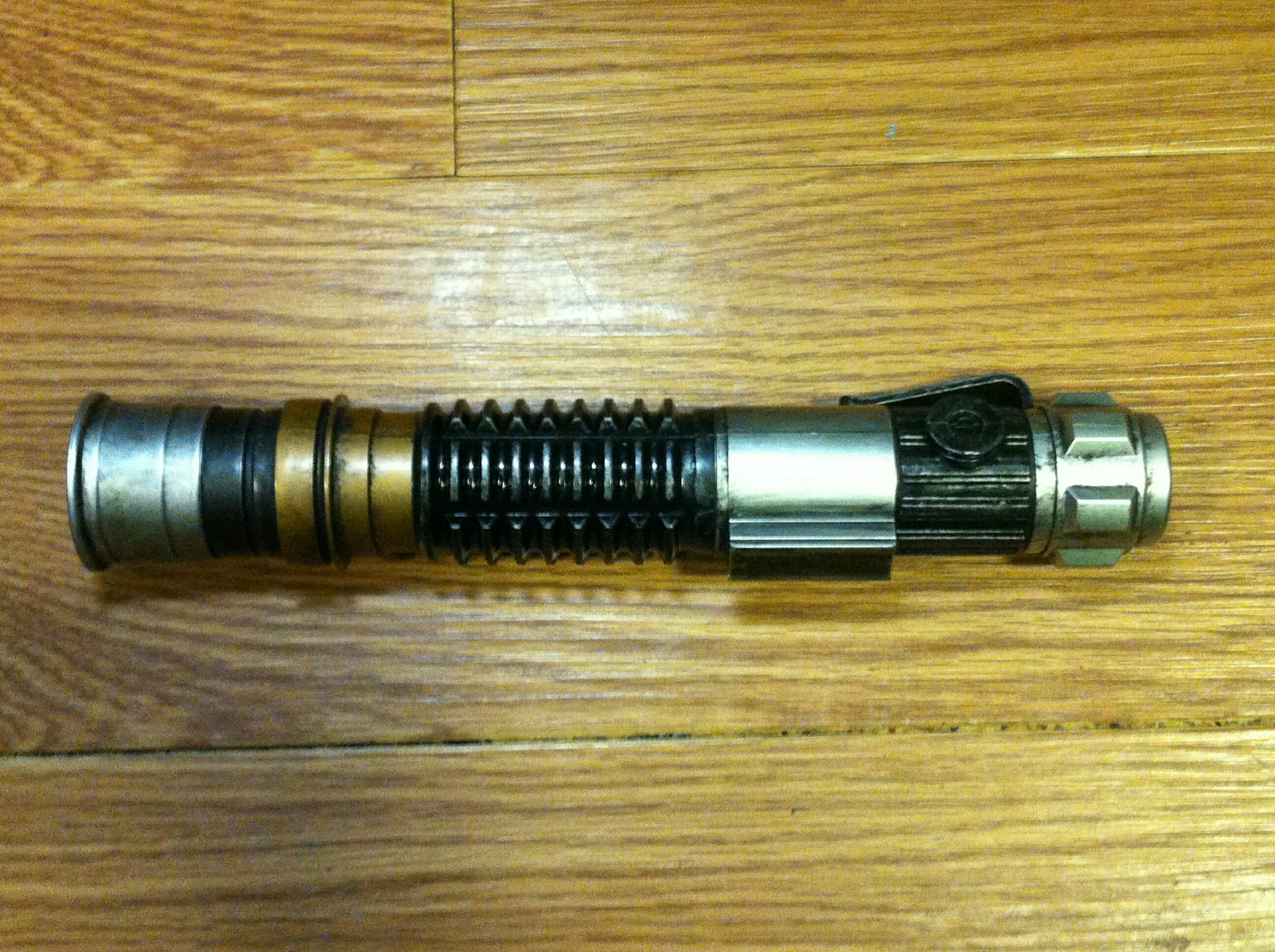 Weathering a Hasbro Lightsaber 5 Steps Instructables