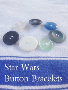 Star Wars Button Bracelets