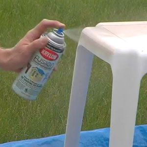 Sprucing up Outdoor Furniture