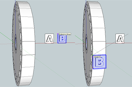 Alternate Wheel - With Printed Letters