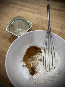 Mix Dry Ingredients (except Sugar)