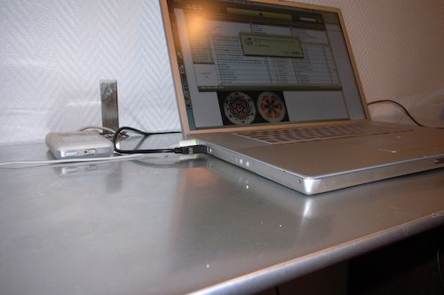 Aluminium Computer Desk for $30