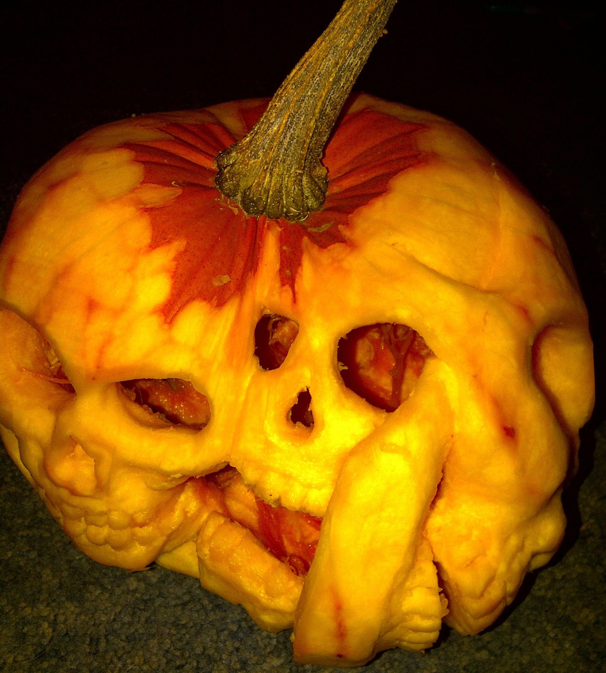 Multi-Skull Pumpkin