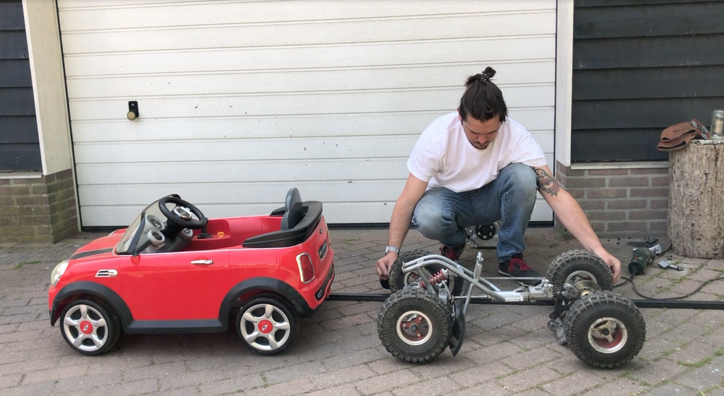 Petrol Engine in Power Wheels 7 Steps Instructables