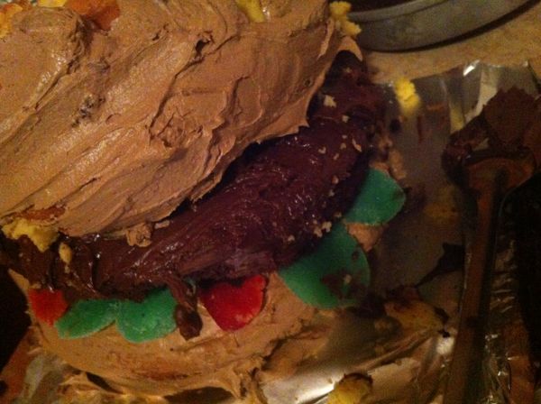 Hamburger Cake