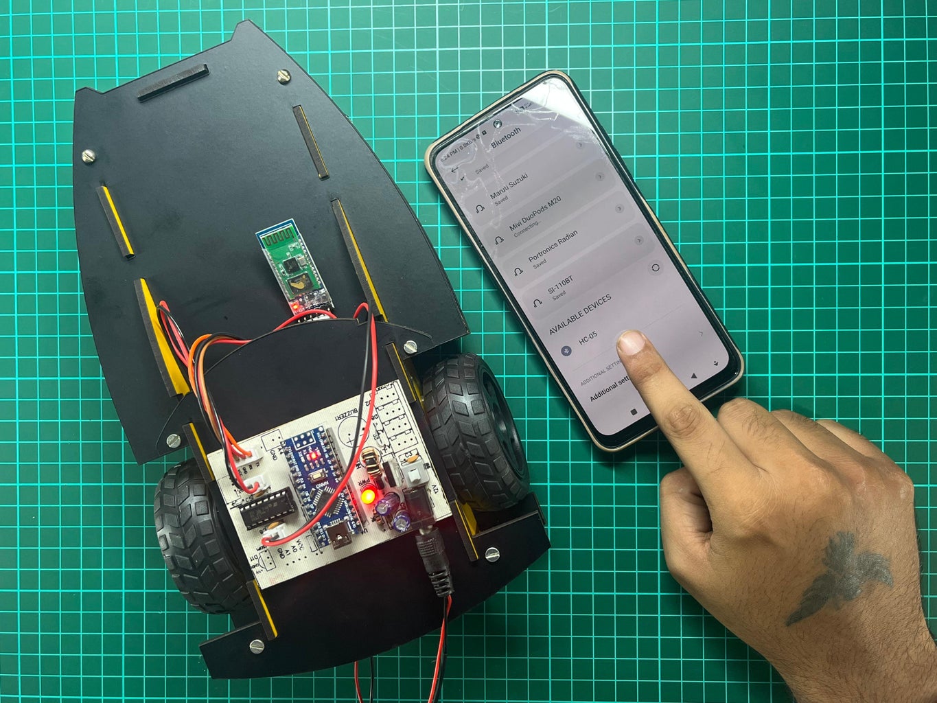 Bluetooth Controlled Car Arduino Based : 14 Steps - Instructables