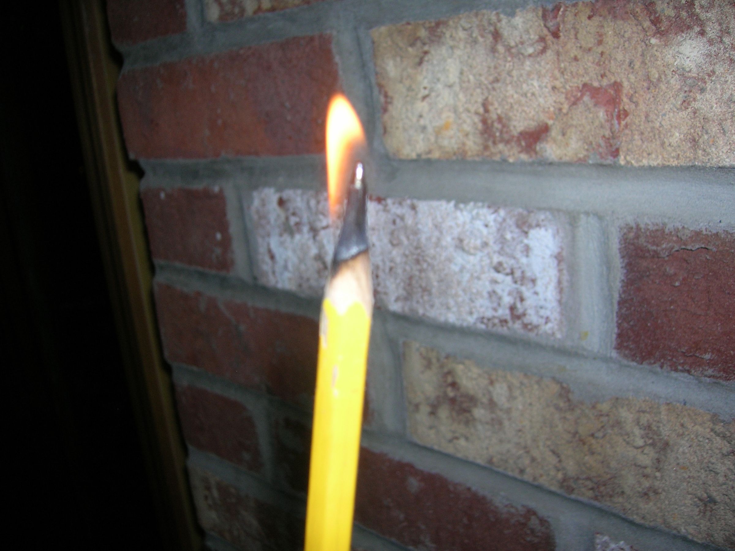 Long-Lasting Pencil Candle