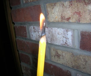 Long-Lasting Pencil Candle